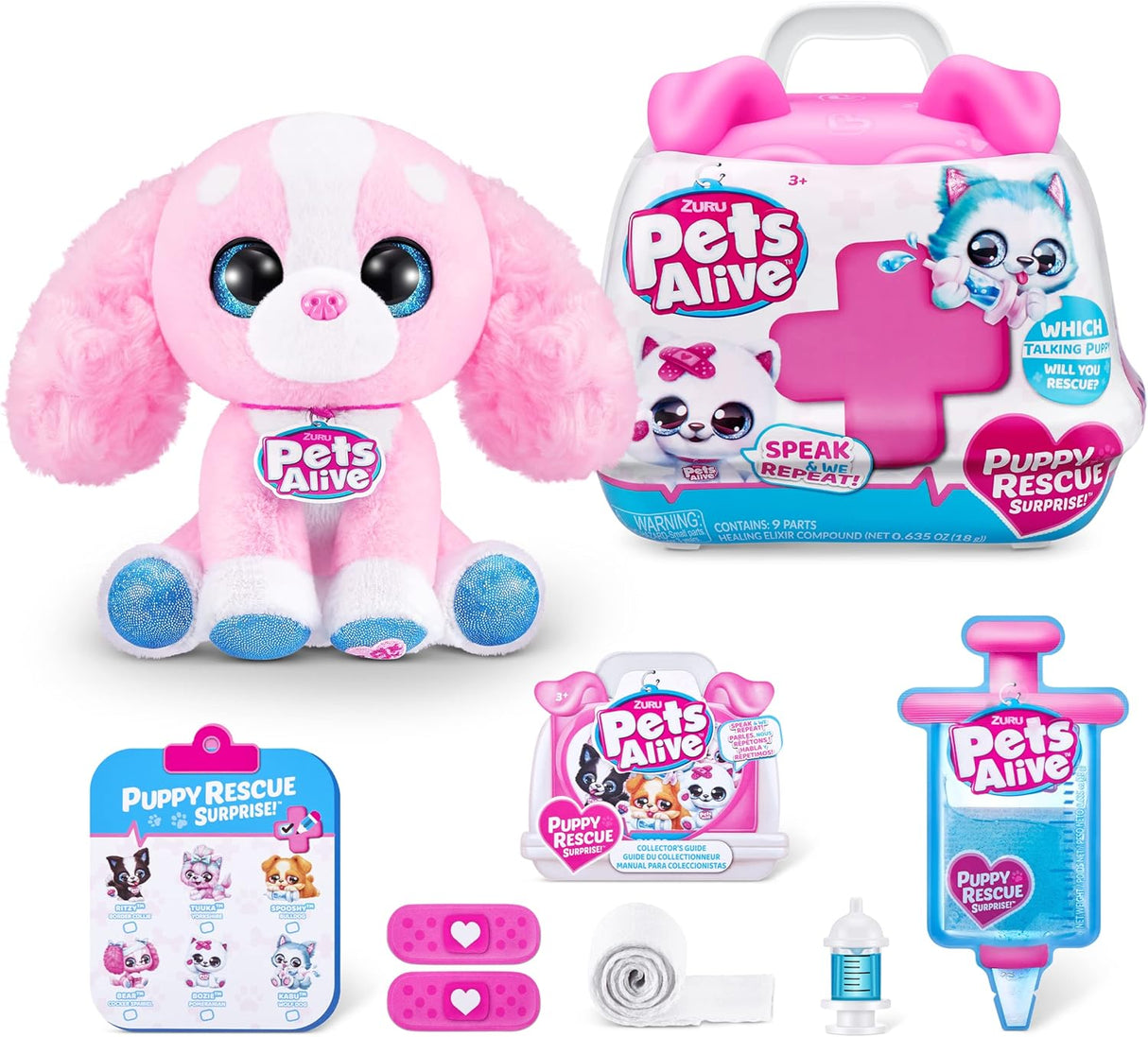 Muñeco de Peluche Cocker Spaniel - Pets Alive, Habla y Repite