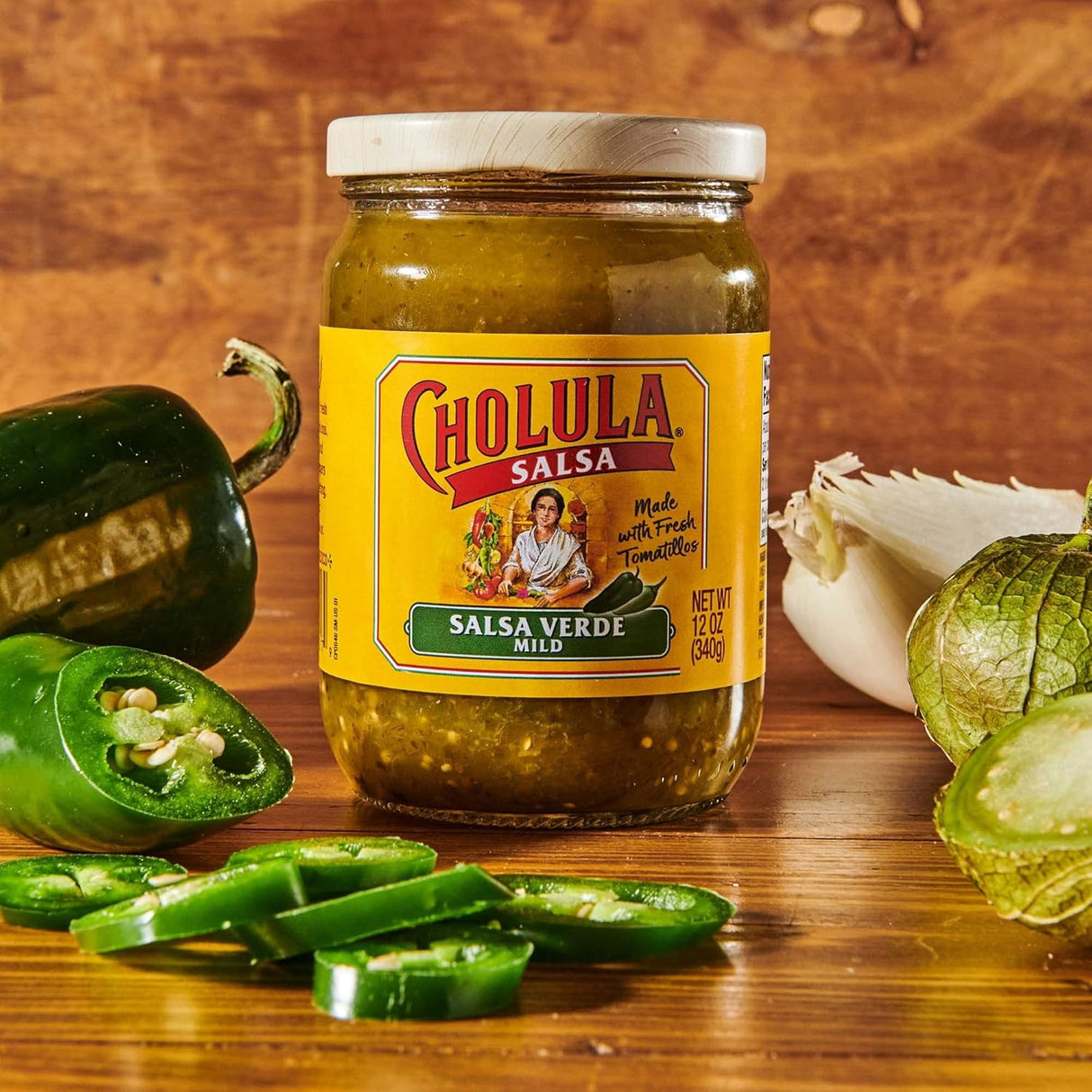 Salsa Verde Cholula (Mild) 12 oz - Salsa Mexicana Auténtica