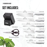 Juego de cuchillos de 13 piezas Farberware EdgeKeeper Negro