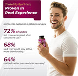 Suplemento de Energía Saludable con Remolacha, Ginseng y Maca, 90 cápsulas