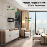 Soporte de TV USX, Articulado, 37-82, 132lbs, VESA 600x400