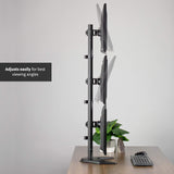 Soporte de Monitor Triple VIVO Ajustable para 3 Pantallas STAND-V003D