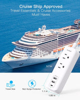 Cruise Essentials - Regleta de alimentación  USB C, reglet
