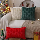 Cojines navideños DFXSZ 18x18, suave pelaje falso, modelo PTK009A18