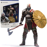 Figura de acción Kratos 6” God of War Ragnarök con accesorios