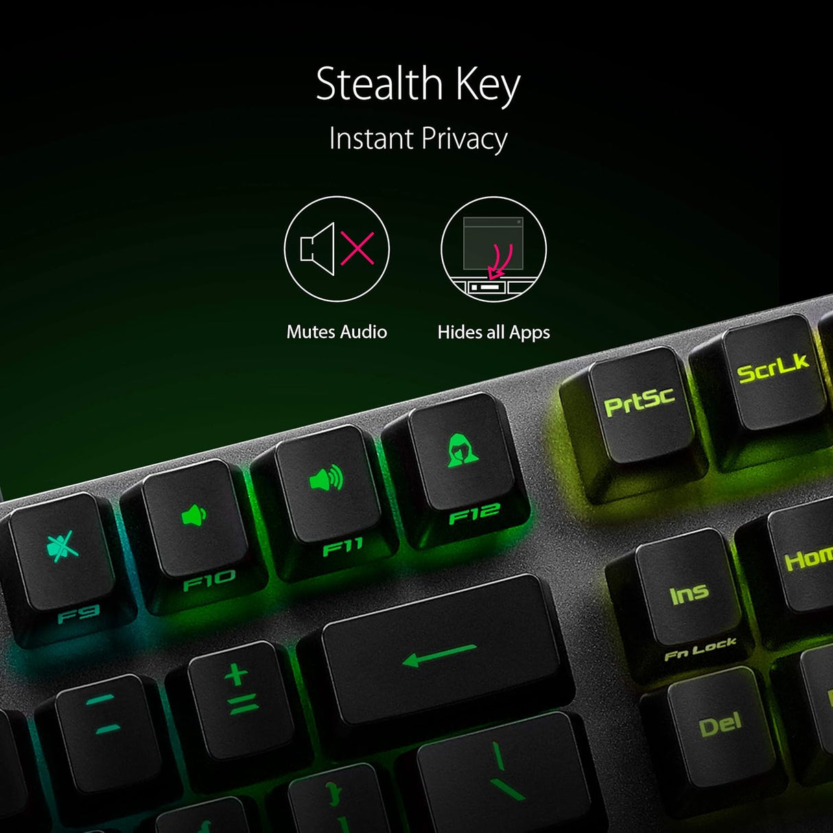 Teclado Mecánico ASUS ROG Strix Scope RX con RGB y Switches Rojos