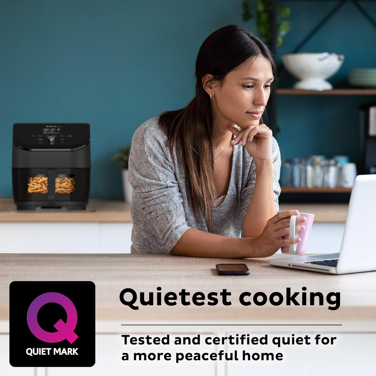 Air Fryer Instant Pot Vortex Plus 6QT, 6 en 1, Ventanas Claras