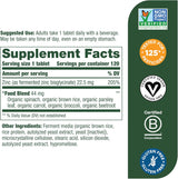 Suplemento de apoyo para la salud inmune con zinc  vegano