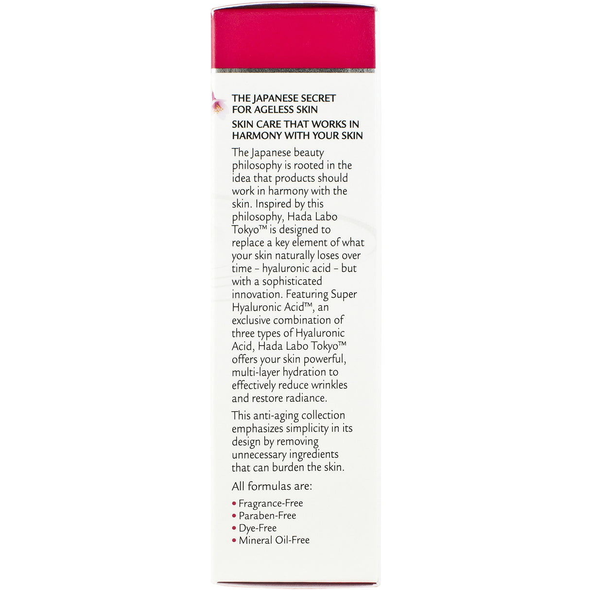 Hidratante antienvejecimiento Hada Labo Tokyo 1.7 Fl.