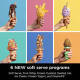 Máquina de helado CREAMi Ninja Swirl 13 en 1, 16 oz