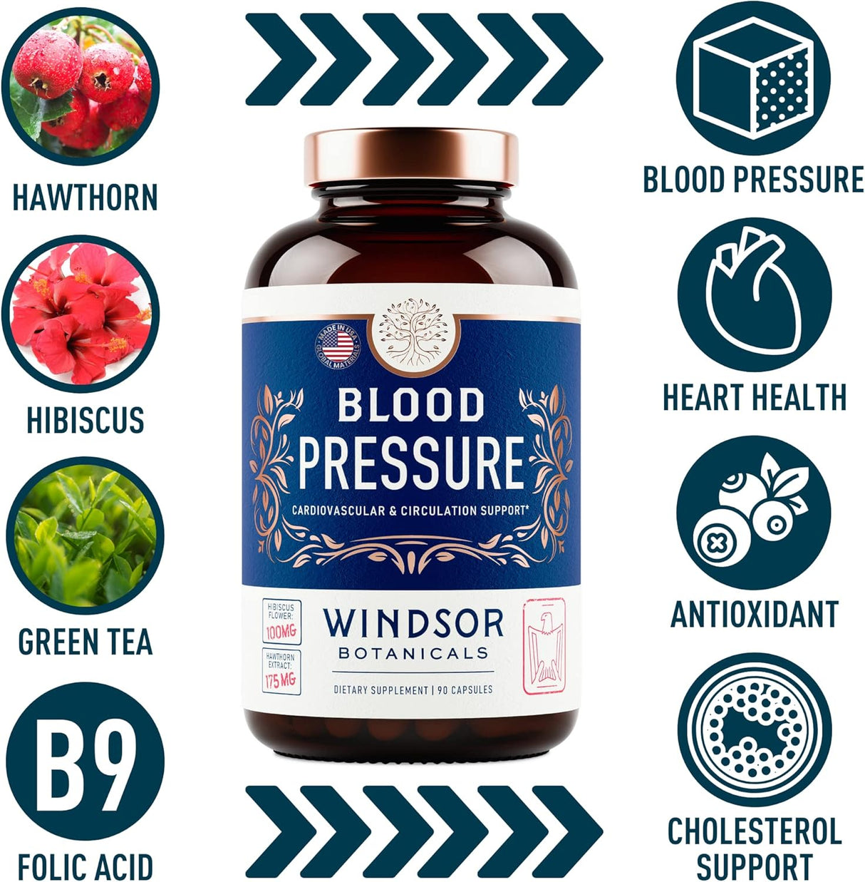 Suplementos Alimenticios de apoyo para la presión arterial