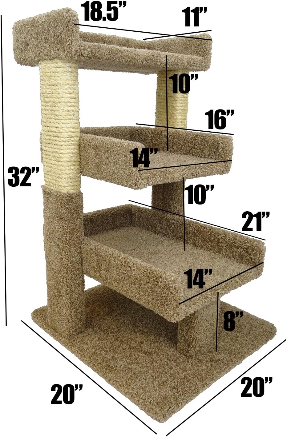 Percha para gatos Premier Triple Modelo 110029