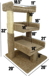 Percha para gatos Premier Triple Modelo 110029