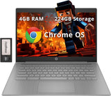 Laptop HP Chromebook 14, Intel Celeron N4120, 4GB RAM