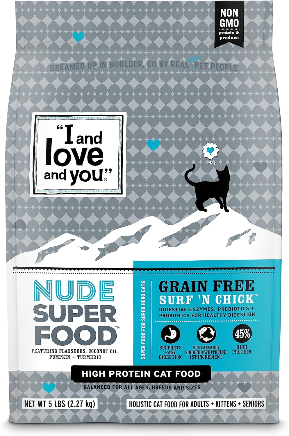 Alimento equilibrado, natural y sin granos para gatos, 5