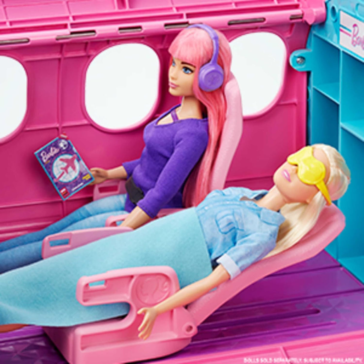 Barbie Dreamplane Set de Avión con 15+ Accesorios y Perro