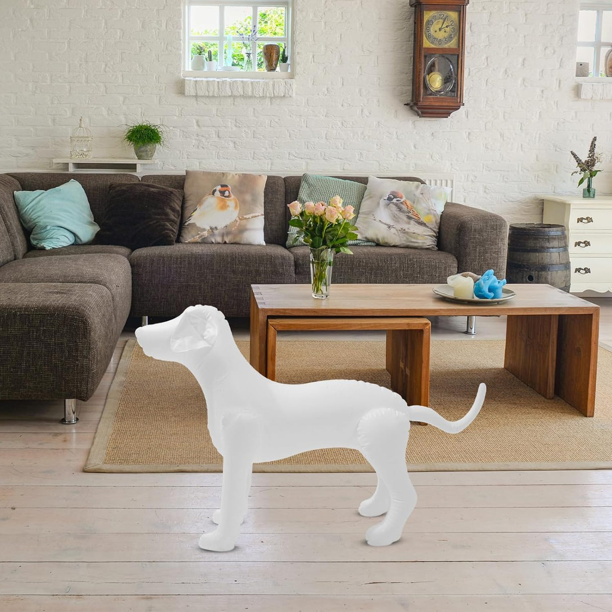 Maniquí de Perro Angoily para Ropa de Mascotas, PVC, Torso