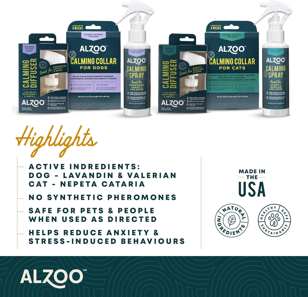 Recambio de difusor calmante para gatos ALZOO
