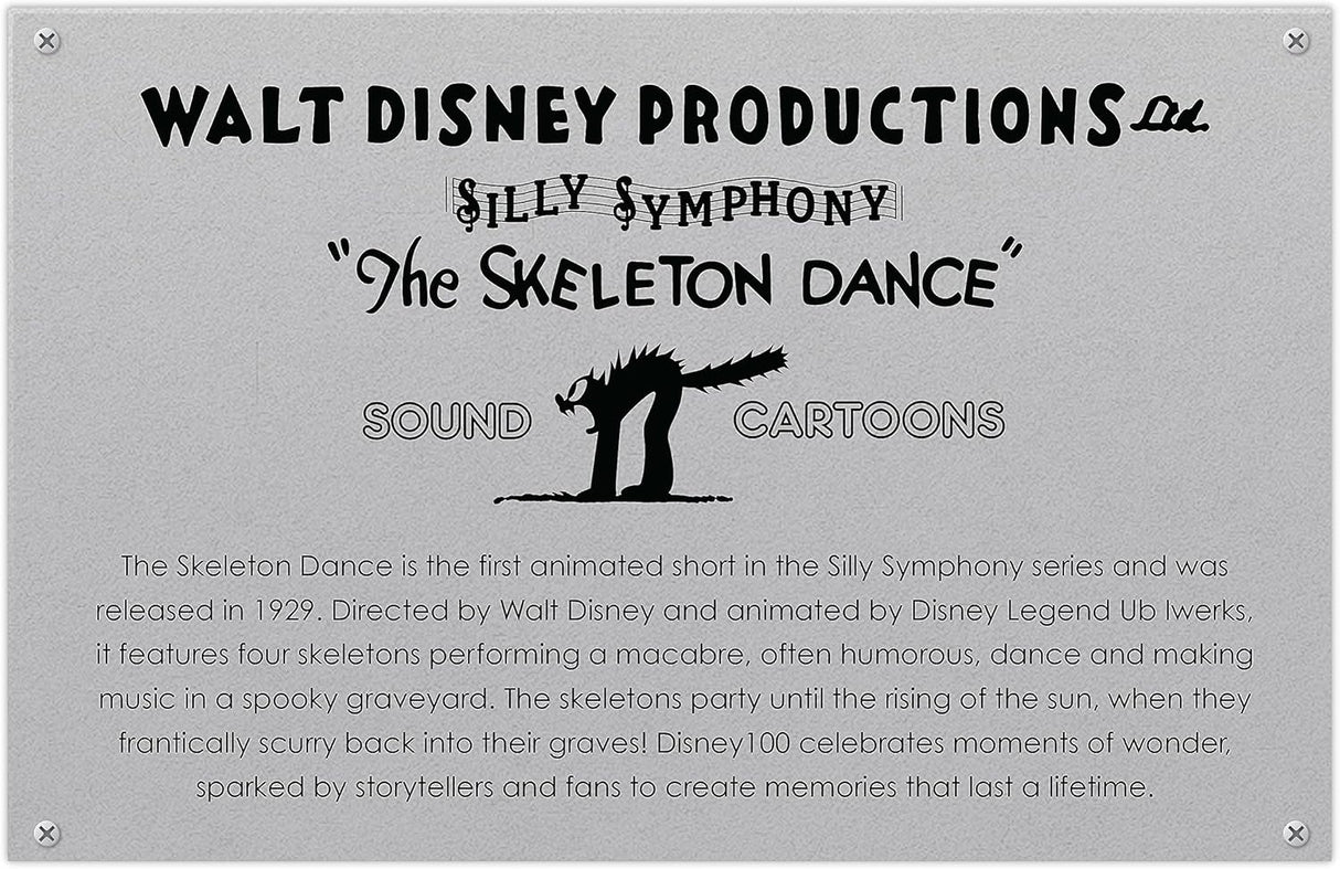 Peluche de Calaveras Silly Symphonies, Disney, Exclusivo Amazon