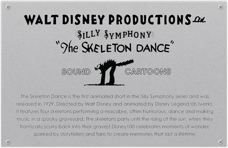 Peluche de Calaveras Silly Symphonies, Disney, Exclusivo Amazon