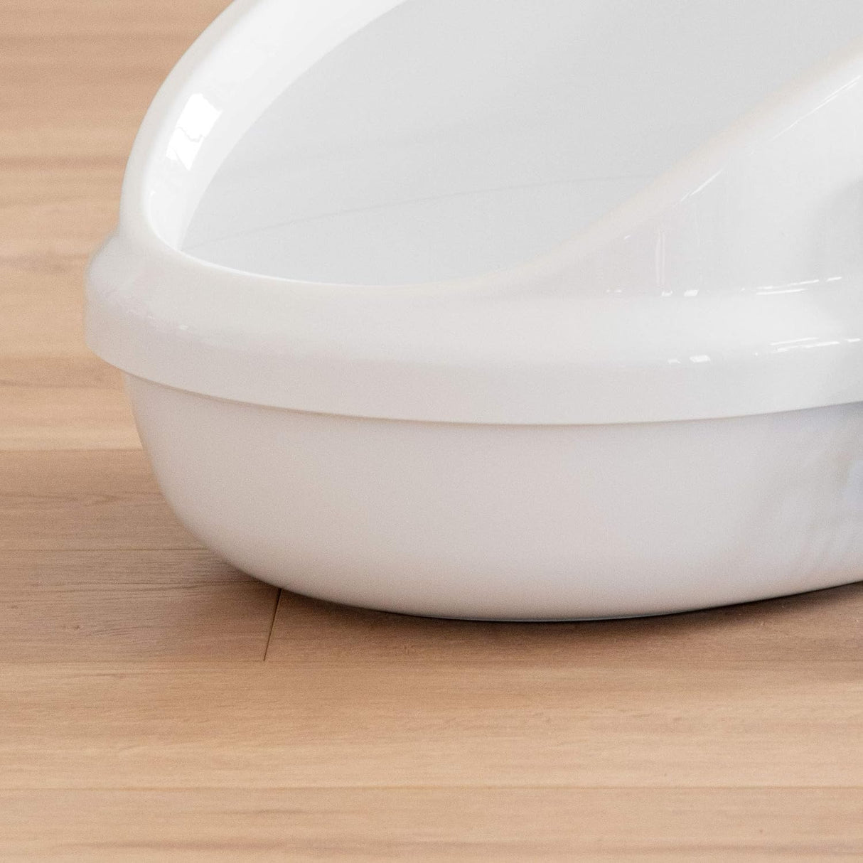 Bandeja grande de arena para gatos con parte superior Modkat