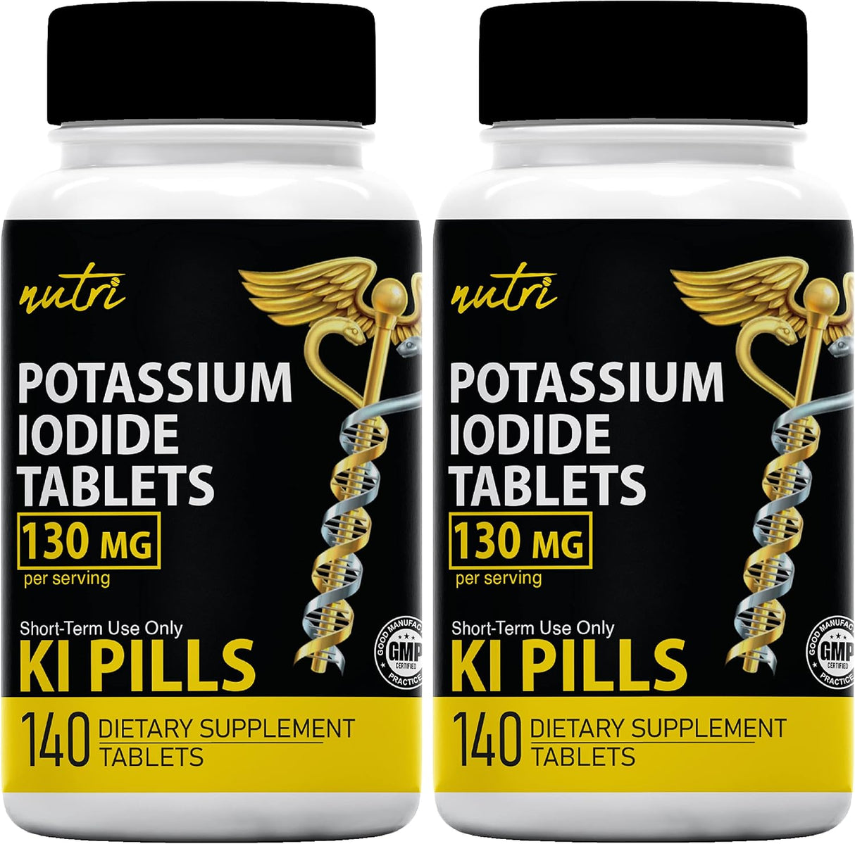 Suplementos Alimenticios yoduro de potasio   130 mg