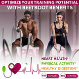 Cápsulas 6en1 Remolacha con Maca, Uva, Jengibre, Cúrcuma y Pimienta Vegan