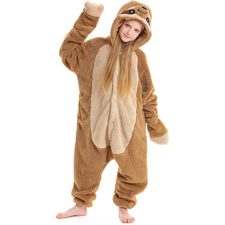 Pijama animales  de Halloween para niños talla Oso perezoso
