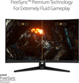 Monitor Curvo 32 QHD 165Hz ASUS TUF Gaming VG32VQ1B