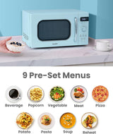 Microondas Compacto COMFEE&#39; 0.7 Cu Ft, 700W, AM720C2RA-G