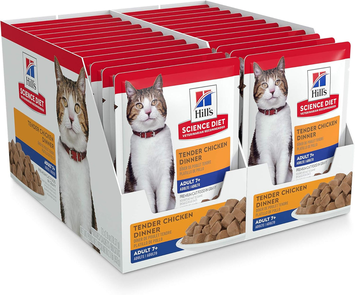 Alimento húmeda para gatos receta de pollo