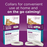 Collar calmante para gatos Comfort Zone color blanco
