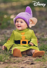Disfraz Infantil Dopey de Disney, Dwarfs, Talla para Niños