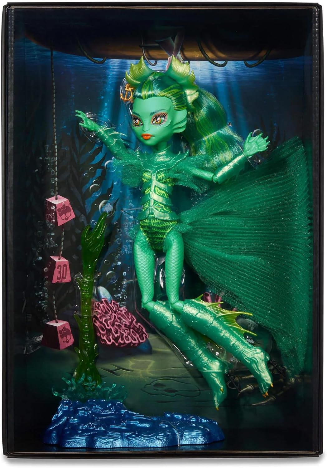 Muñeca Monster High Skullector - Criatura de la Laguna Negra 2024