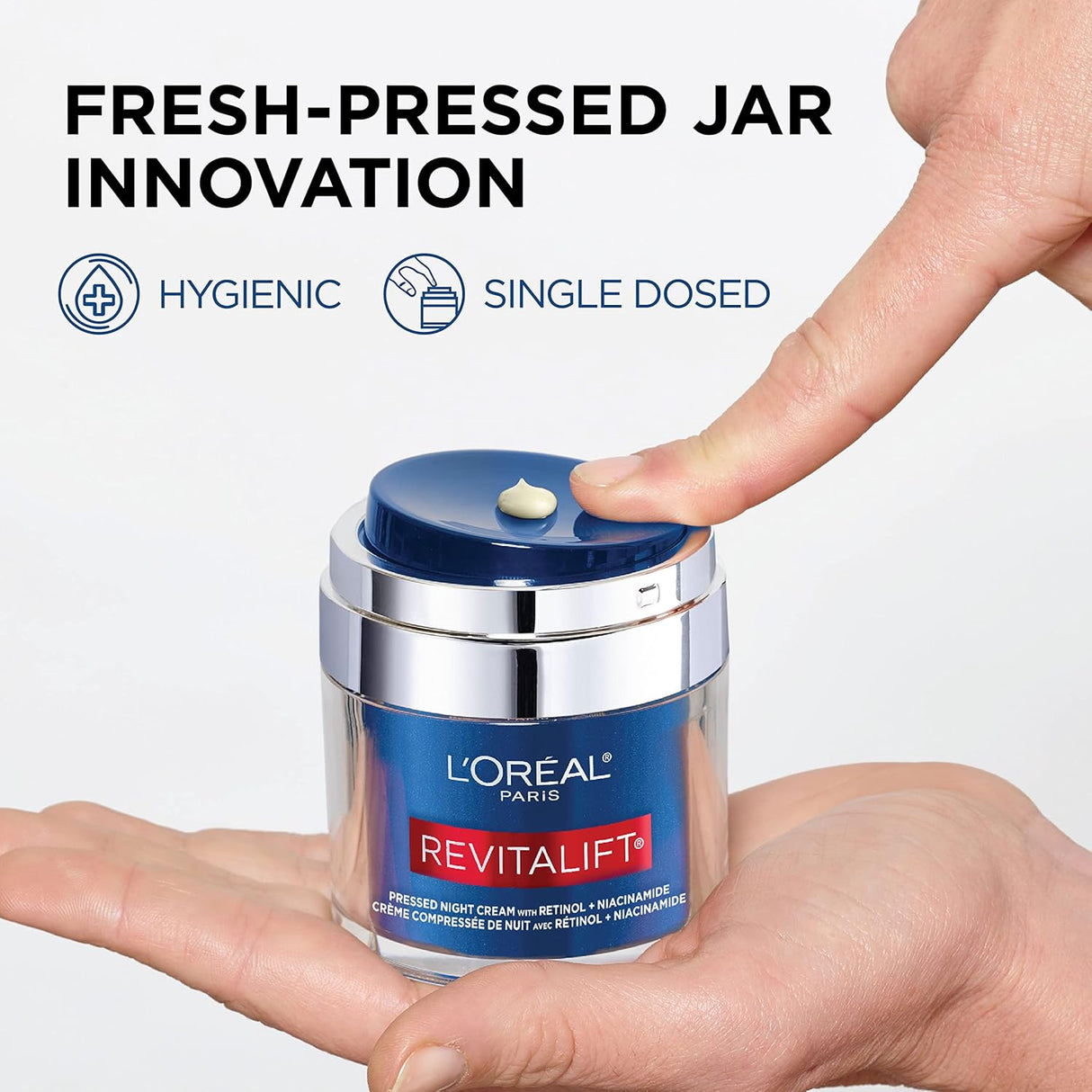 Cuidado Facial Crema de noche prensada con retinol