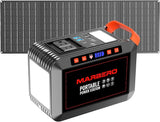 Generador Solar 148Wh con Panel Plegable 40W para Camping