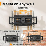 Soporte de Pared Perlegear para TV 40-86 Max VESA 600 PGLF15