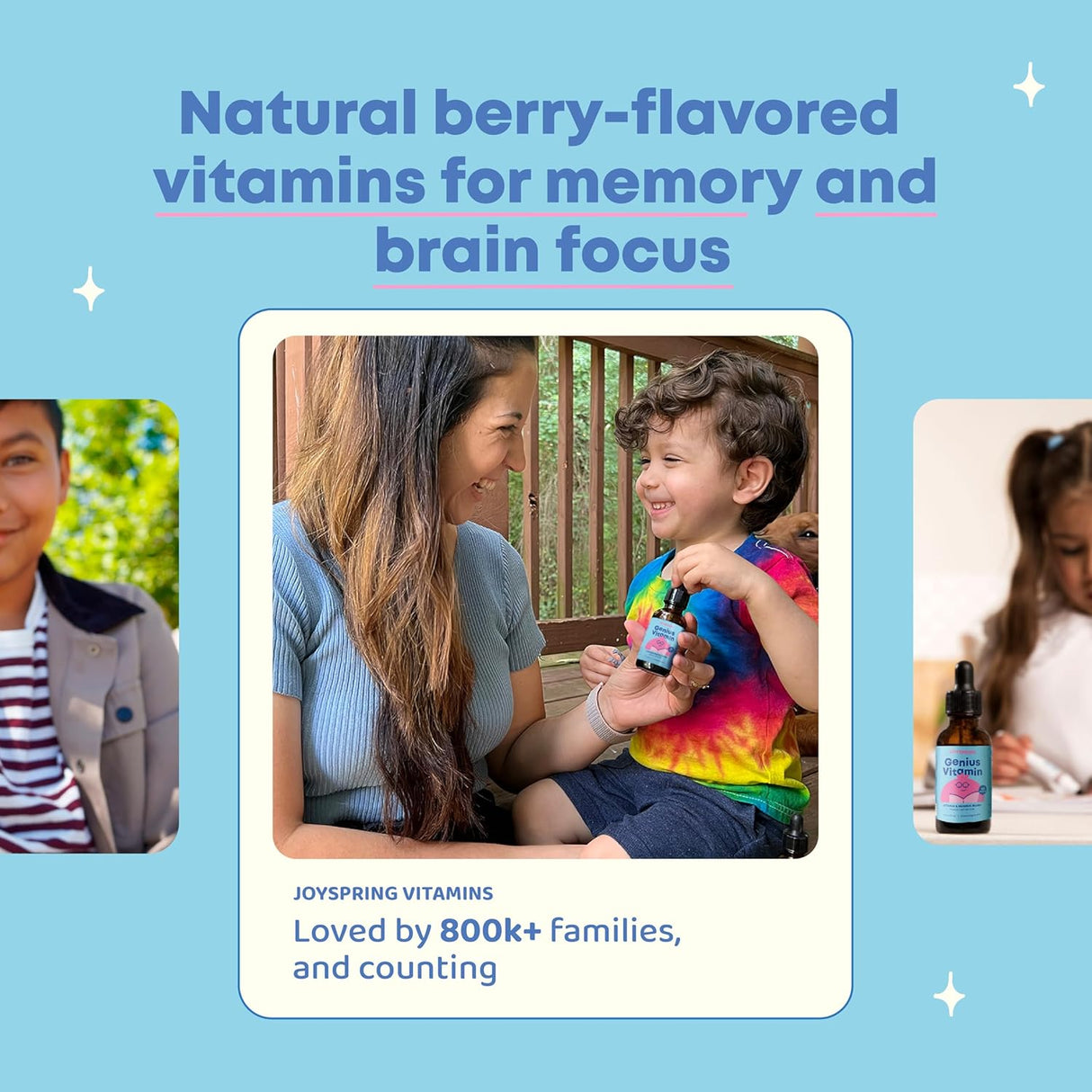 JoySpring Kids B Complejo Líquido con Elderberry, Zinc y Vitamina C