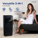 Aire acondicionado portátil SereneLife 8000 BTU 3 en 1, 300 ft²