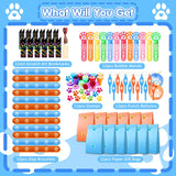 Favor de Fiesta de Huellas de Perro para Niños, Set de 97PCS