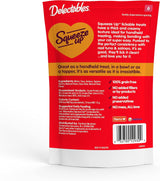 Alimentos Lickables Hartz Delectables, Atún y Salmón, 4 Cuentos