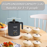 Arrocera TOPWIT 2 Tazas, 1.2L, Antiadherente, Portátil