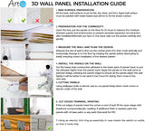 Paneles de pared decorativos de PVC 3D onda 2