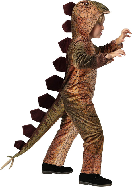 Disfraz de dinosaurio de Stegosaurus para niños talla S