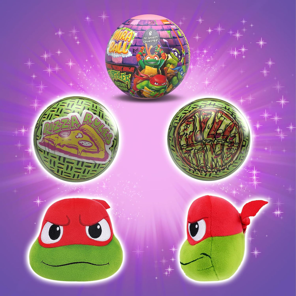 MiraBall Mystery TMNT Plush Expandable MAXI 1-Pack