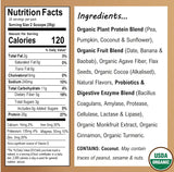 Suplemento Proteína vegana orgánica en polvo 26 porciones