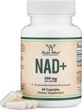 Suplemento NAD Booster 500 mg de 95% de NAD+ de nicotinamida