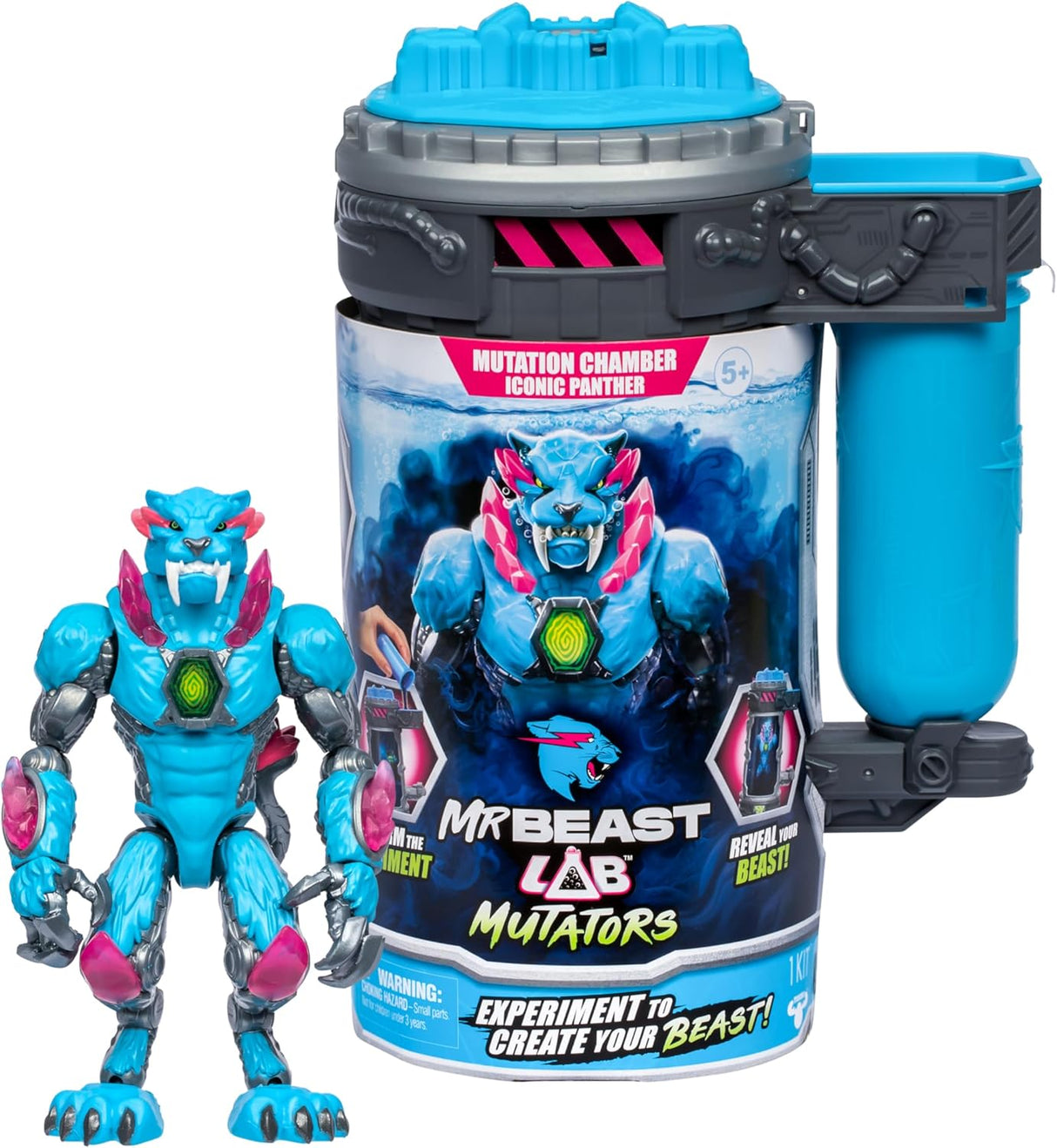 Figuras de Acción SrBeast - Mutadores Iconicos - Pantera
