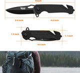Cuchillo de bolsillo plegable con clip