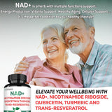 Suplemento NAD+ con Nicotinamida Ribósido 900mg - 60 cápsulas